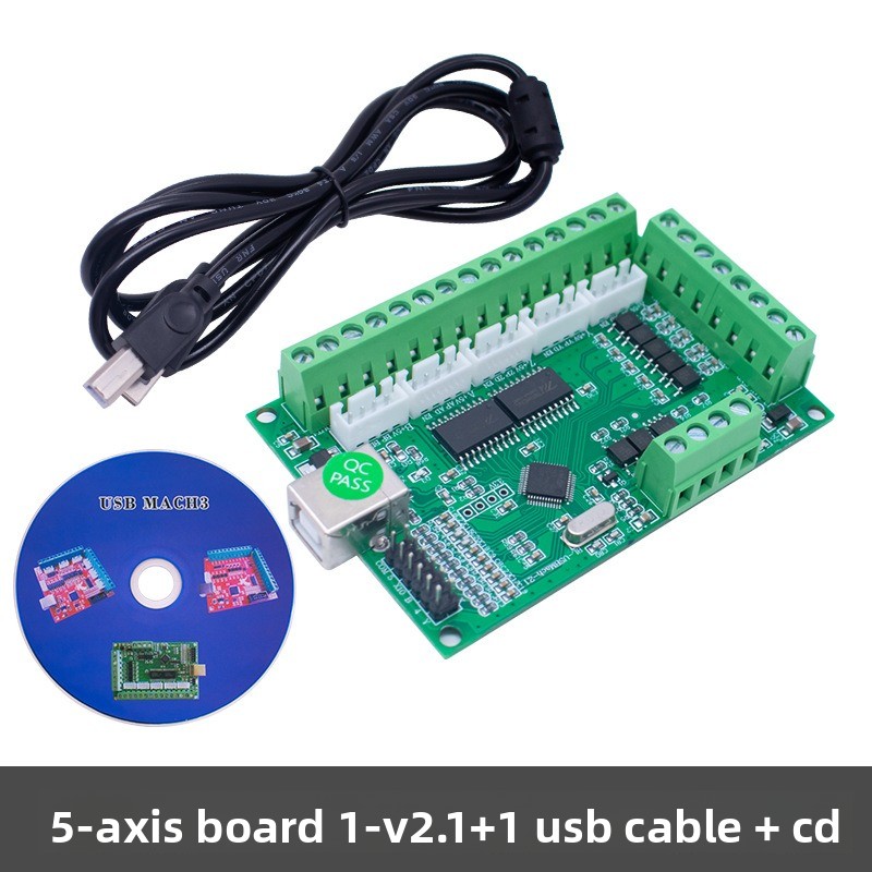 1 unidad de placa controladora - 5 Axis Cnc Breakout Board Interface Mach3 reseña y precio