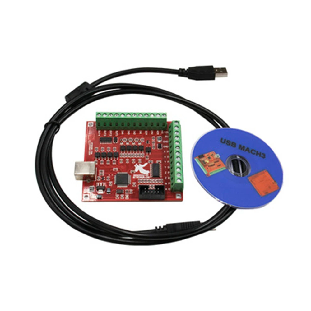 3PCS/SET 1PCS Placa de conexió - Mach3 Usb Cnc Controller 4 Axis 100Khz reseña y precio