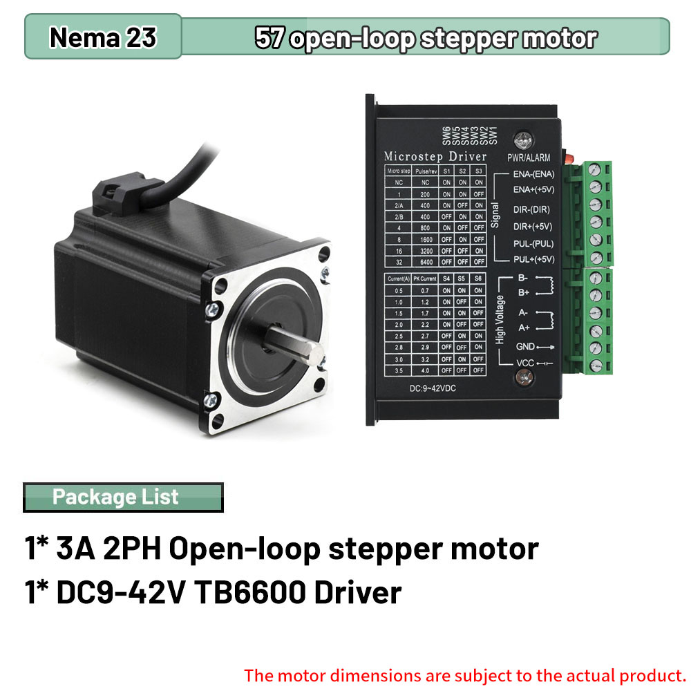 Kit de motor paso a paso Nema2 - Nema 23 Closed Loop Stepper Motor Driver Kit reseña y precio