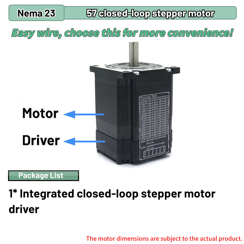 Kit de motor paso a paso Nema2 - Nema 23 Closed Loop Stepper Motor Driver Kit reseña y precio